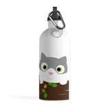 Dog and Cat Steel Water Bottle