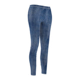 Faux Denim Leggings