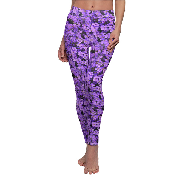 Floral Lavender Leggings