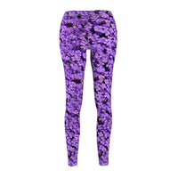 Floral Lavender Leggings