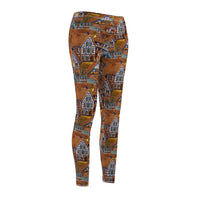 Ginger Bread House Leggings