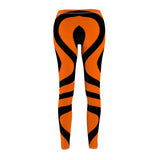 Orange Twist Leggings