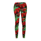 Poinsettia Leggings