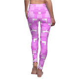 Square Pink Leggings