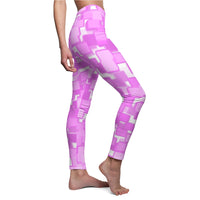 Square Pink Leggings