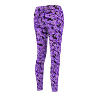 Floral Lavender Leggings