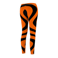 Orange Twist Leggings