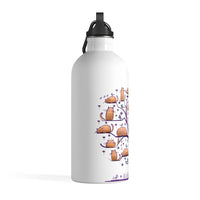 Cat Tree Stainless Steel Water Bottle