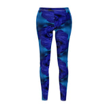 Blue Rose Leggings