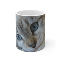 Daydreaming Cat Mug