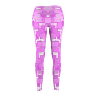 Square Pink Leggings