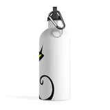 Sleek Cat Stainless Steel Water Bottle