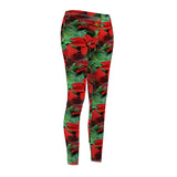 Poinsettia Leggings